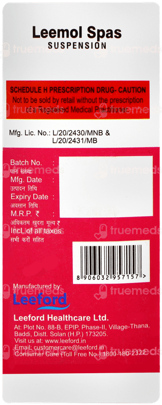 Leemol Spas Suspension 60ml