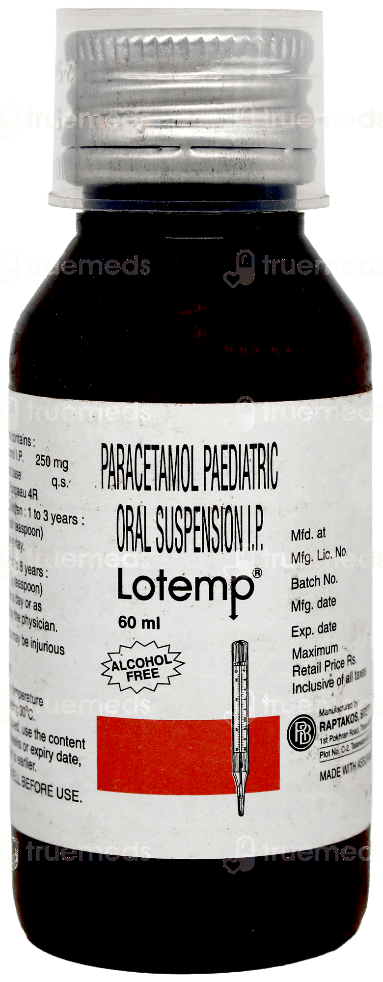 Lotemp Lotemp Suspension 60ML: Uses, Side Effects, Price & Substitutes
