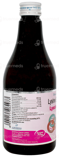 Lysatone Plus Sugar Free Liquid 300ml