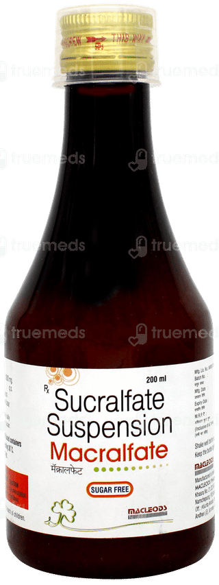 Macralfate Sugar Free Suspension 200ml
