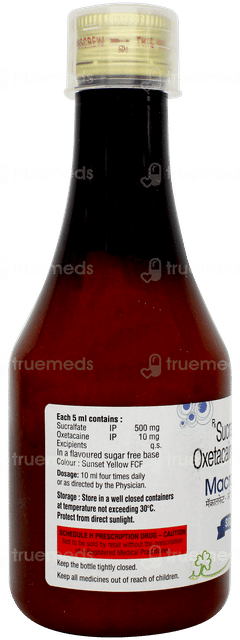 Macralfate O Sugar Free Suspension 200ml Macralfate O Sugar Free Suspension 200ml