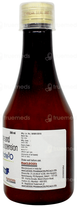 Macralfate O Sugar Free Suspension 200ml