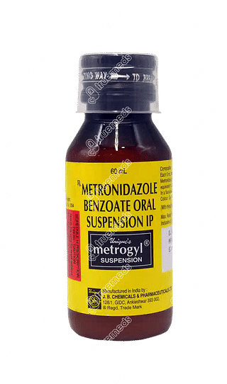 Metrogyl 200 MG Suspension 60 ML