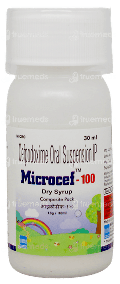 Microcef 100 Dry Syrup 30ml Microcef 100 Dry Syrup 30ml