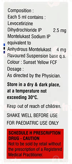 Monast Lc Suspension 30Ml Monast Lc Suspension 30Ml