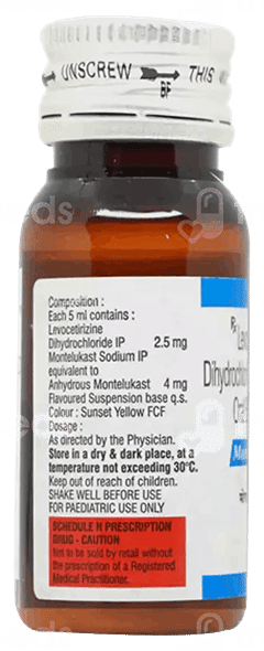 Monast Lc Suspension 30Ml Monast Lc Suspension 30Ml