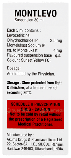 Montlevo Suspension 30ml