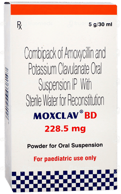 Moxclav Bd 228.5mg Suspension 30ml