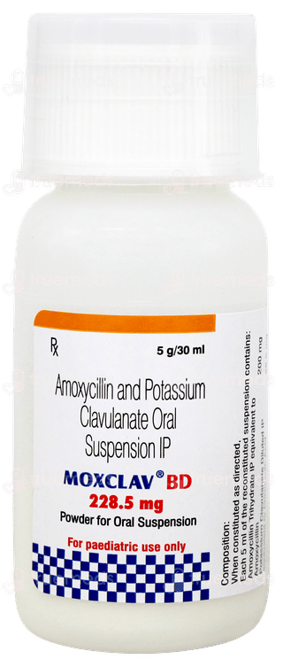 Moxclav Bd 228.5mg Suspension 30ml