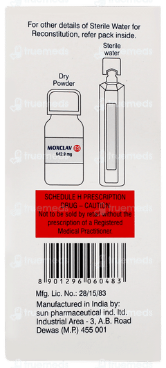 Moxclav Es Suspension 50ml Moxclav Es Suspension 50ml