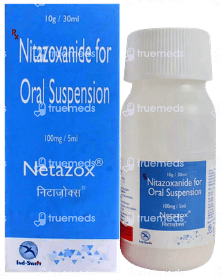 Netazox 100 MG Suspension 30 ML