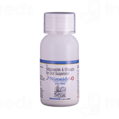 Nizonide-o 100/50 MG Suspension 50 ML