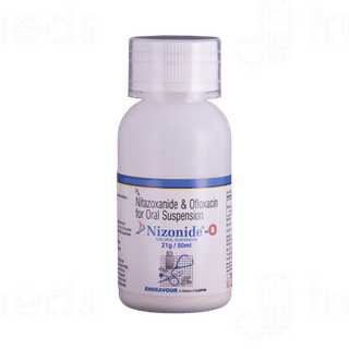 Nizonide-o 100/50 MG Suspension 50 ML