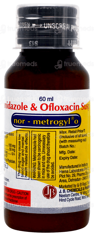 Nor Metrogyl O Suspension 60ml