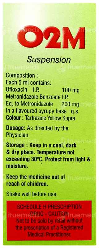 O2m Mango Flavour Suspension 60ml