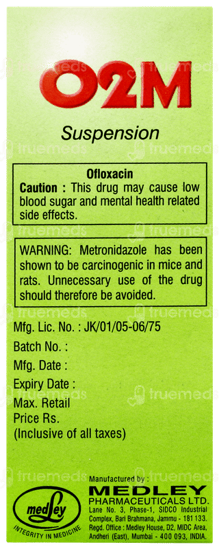 O2m Mango Flavour Suspension 60ml