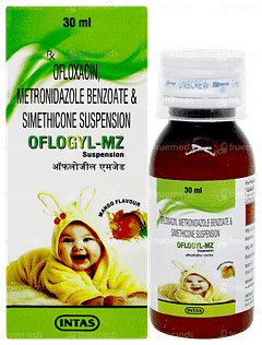 Oflogyl Mz Mango Flavour Suspension 30ml Oflogyl Mz Mango Flavour Suspension 30ml