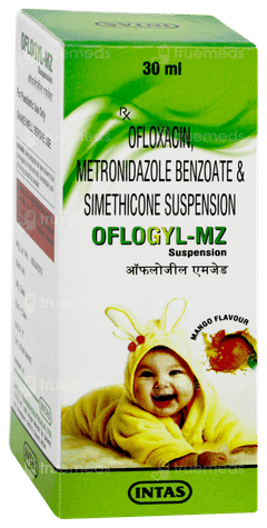 Oflogyl Mz Mango Flavour Suspension 30ml