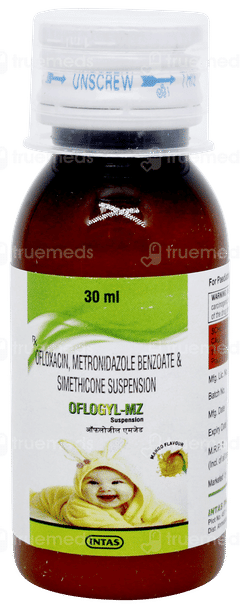 Oflogyl Mz Mango Flavour Suspension 30ml