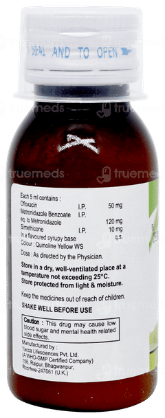 Oflogyl Mz Mango Flavour Suspension 30ml