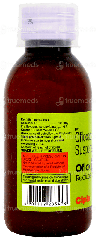 Oflox 100 Rediuse Suspension 60ml