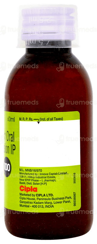 Oflox 100 Rediuse Suspension 60ml