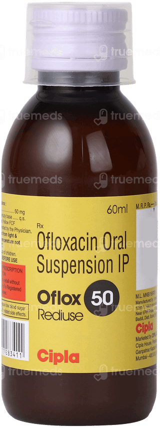 Oflox 50 Rediuse Suspension 60ml