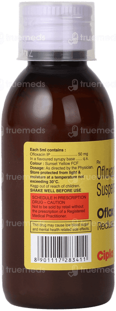 Oflox 50 Rediuse Suspension 60ml