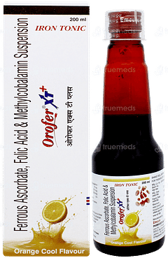 Orofer Xt + Orange Cool Flavour Suspension 200ml Orofer Xt + Orange Cool Flavour Suspension 200ml