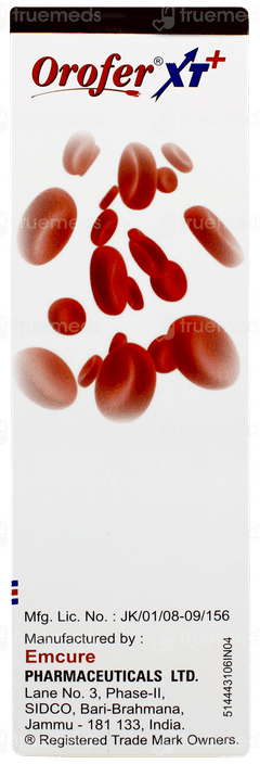 Orofer Xt + Orange Cool Flavour Suspension 200ml Orofer Xt + Orange Cool Flavour Suspension 200ml