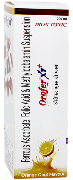 Orofer Xt + Orange Cool Flavour Suspension 200ml Orofer Xt + Orange Cool Flavour Suspension 200ml