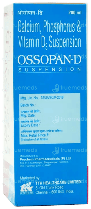 Ossopan D Suspension 200Ml