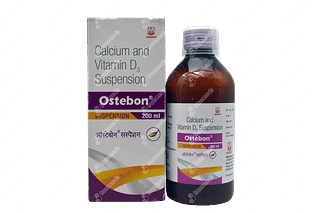 Ostebon 250 Mg/125iu Suspension 200 ML