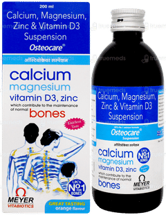 Osteocare Orange Flavour Suspension 200ml Osteocare Orange Flavour Suspension 200ml