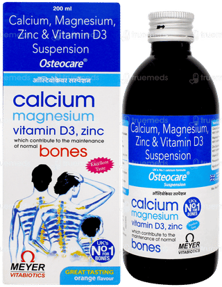 Osteocare Orange Flavour Suspension 200ml