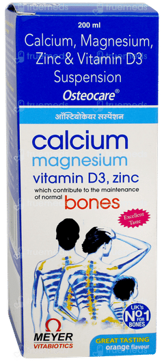 Osteocare Orange Flavour Suspension 200ml