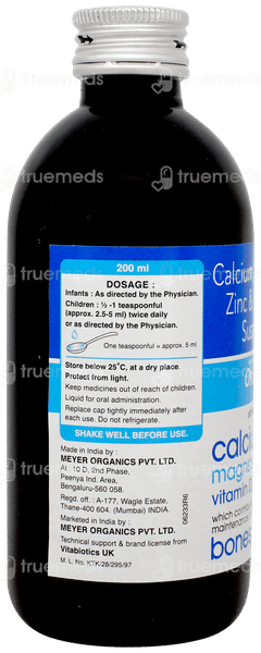 Osteocare Orange Flavour Suspension 200ml
