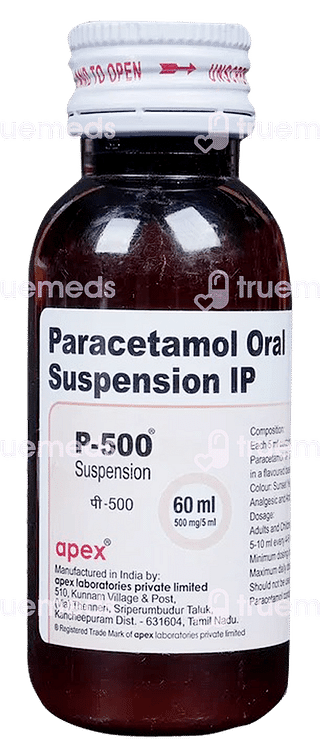 P 500 MG Suspension 60 ML