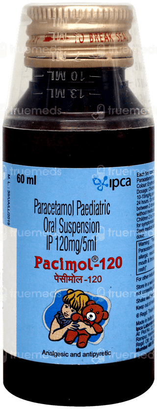 Pacimol 120 Suspension 60Ml