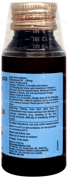 Pacimol 120 Suspension 60Ml