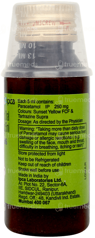 Pacimol Ds Suspension 60ml