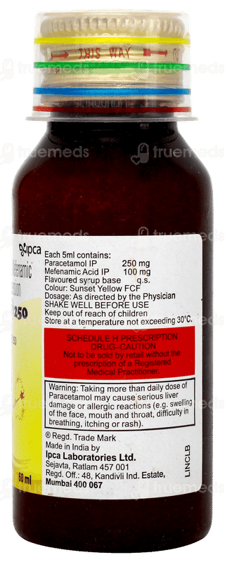 Pacimol Mf 250 Suspension 60ml