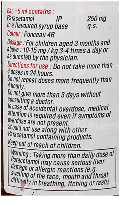 Paracip Suspension 60Ml