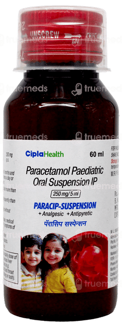 Paracip Suspension 60Ml Paracip Suspension 60Ml
