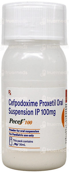 Pecef 100 Suspension 30ml Pecef 100 Suspension 30ml