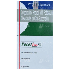 Pecef Duo 50/31.25 Mg Suspension 30 Ml