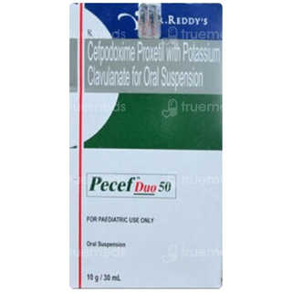 Pecef Duo 50/31.25 Mg Suspension 30 Ml