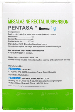Pentasa 1g Enema 100ml