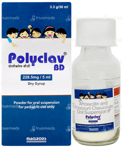 Polyclav Bd 228.5mg Dry Syrup 30ml