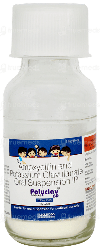 Polyclav Bd 228.5mg Dry Syrup 30ml